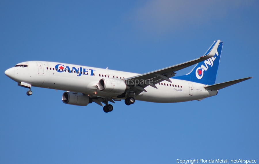 CanJet Boeing 737-8GJ (F-GZHA) | Photo 297963