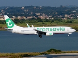 Transavia France Boeing 737-8K2 (F-GZHC) at  Corfu - International, Greece