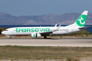 Transavia France Boeing 737-8HX (F-GZHF) at  Rhodes, Greece