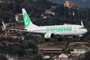 Transavia France Boeing 737-8K2 (F-GZHK) at  Corfu - International, Greece