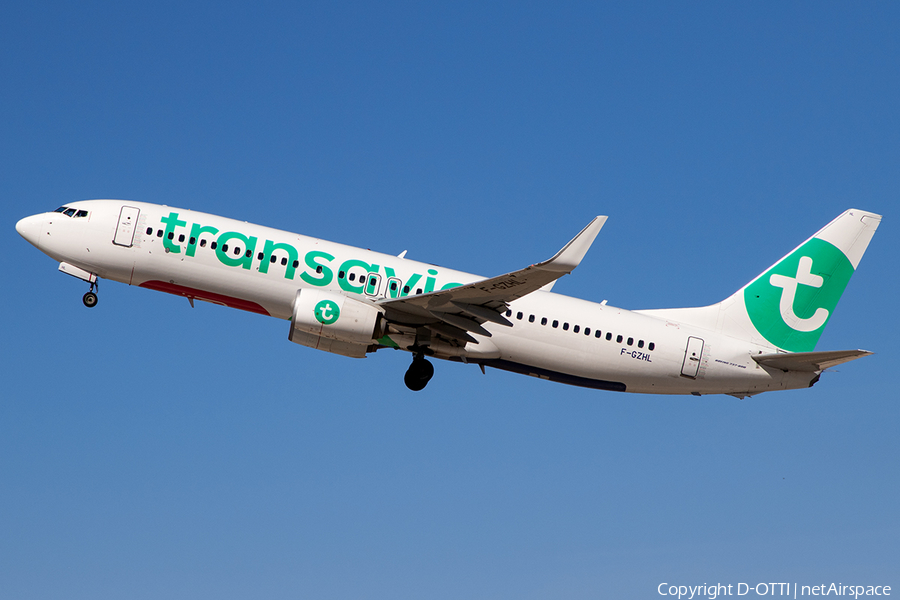 Transavia France Boeing 737-8K2 (F-GZHL) | Photo 601086