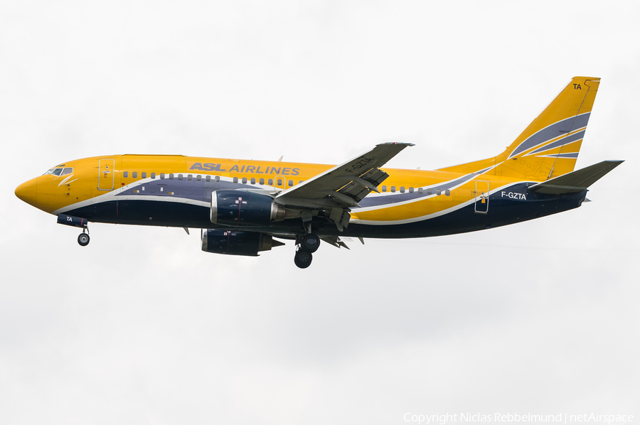 ASL Airlines France Boeing 737-33V(QC) (F-GZTA) | Photo 343307