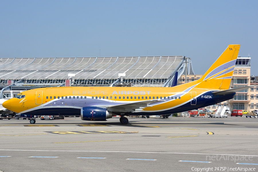 Europe Airpost Boeing 737-33V(QC) (F-GZTA) | Photo 79686