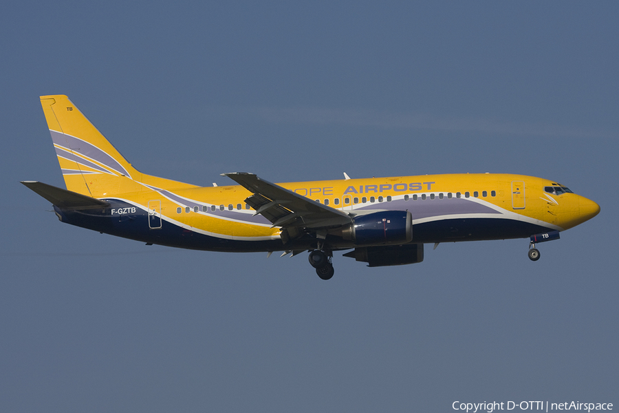 Europe Airpost Boeing 737-33V (F-GZTB) | Photo 270739