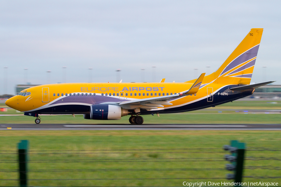 Europe Airpost Boeing 737-73V (F-GZTC) | Photo 387