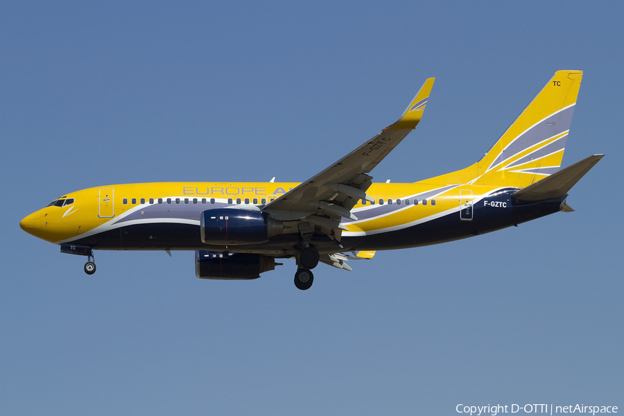 Europe Airpost Boeing 737-73V (F-GZTC) | Photo 415449