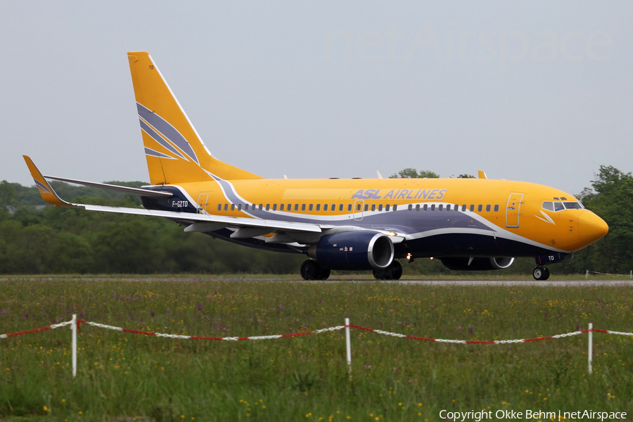 ASL Airlines France Boeing 737-73V (F-GZTD) | Photo 240638