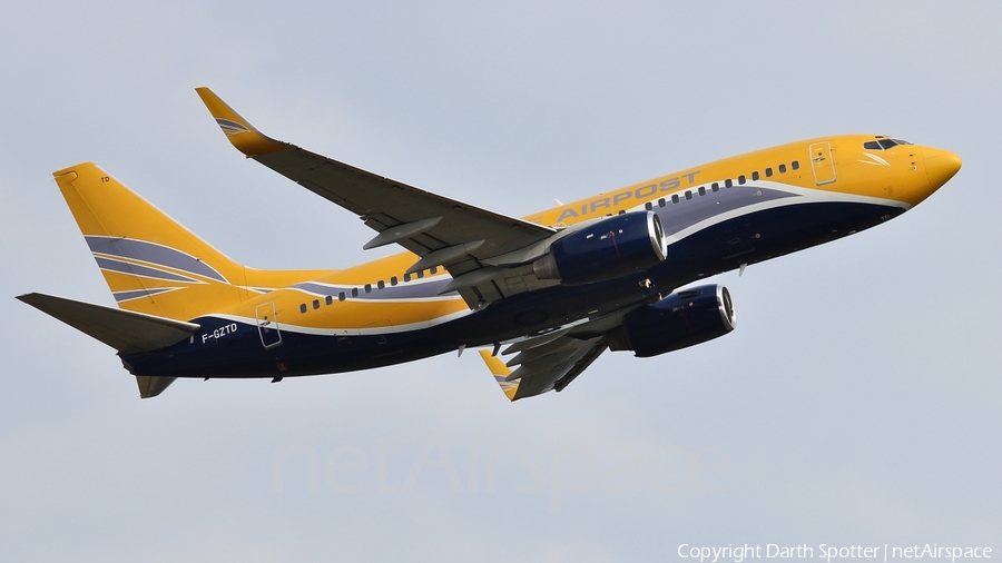 Europe Airpost Boeing 737-73V (F-GZTD) | Photo 218528