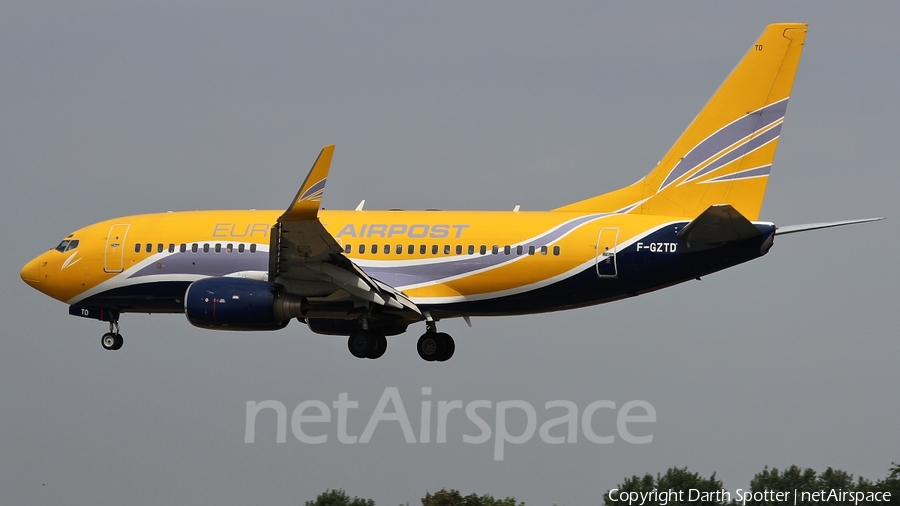 Europe Airpost Boeing 737-73V (F-GZTD) | Photo 218531