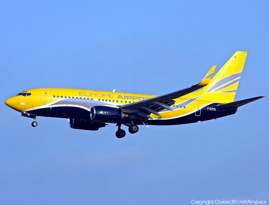 Europe Airpost Boeing 737-73S (F-GZTE) | Photo 87297