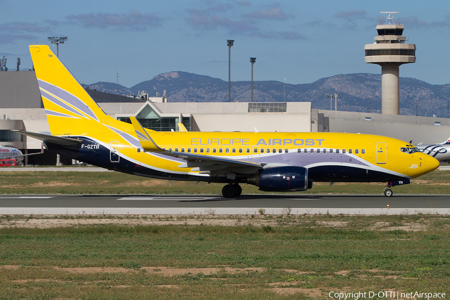 Europe Airpost Boeing 737-73S (F-GZTH) | Photo 524038