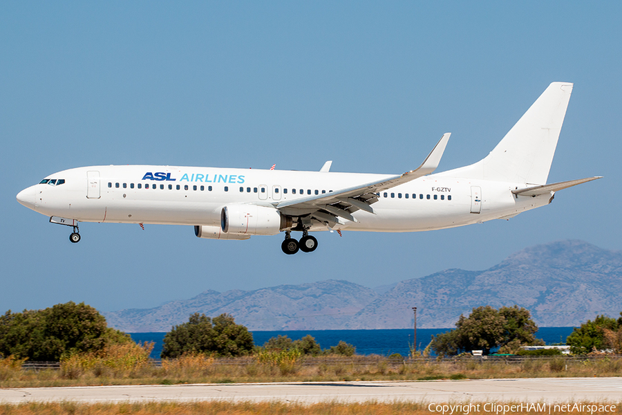 ASL Airlines France Boeing 737-8K5 (F-GZTV) | Photo 415364