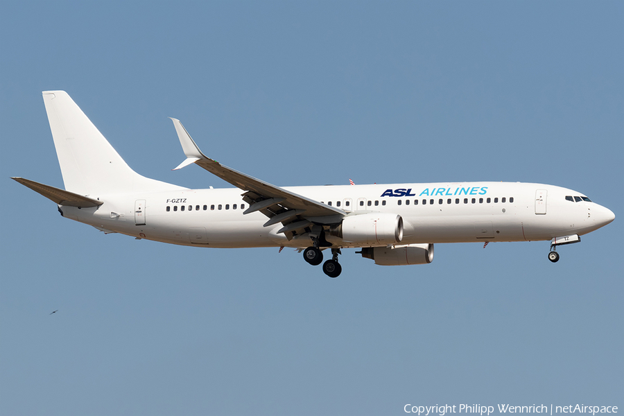 ASL Airlines France Boeing 737-8K5 (F-GZTZ) | Photo 328810