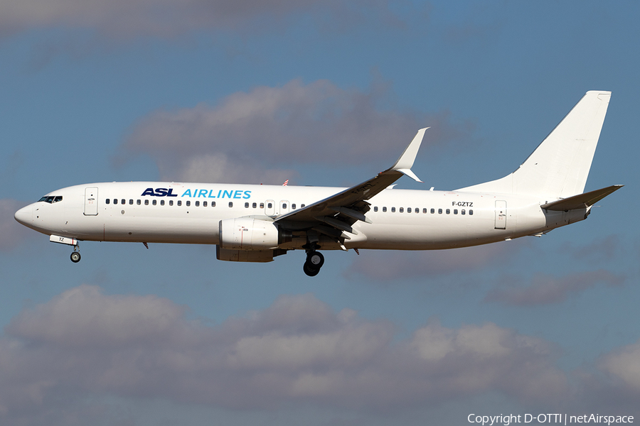 ASL Airlines France Boeing 737-8K5 (F-GZTZ) | Photo 354123