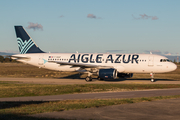 Aigle Azur Airbus A320-214 (F-HAAF) at  Lyon - Saint Exupery, France