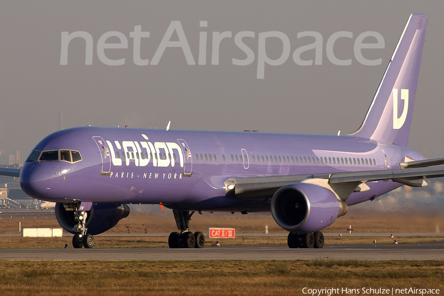 L'Avion (Elysair) Boeing 757-230 (F-HAVN) | Photo 114026