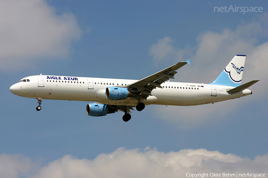 Aigle Azur Airbus A321-211 (F-HBAF) | Photo 53146