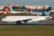 TAP Air Portugal (Aigle Azur) Airbus A319-111 (F-HBAL) at  Lisbon - Portela, Portugal