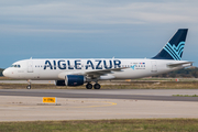 Aigle Azur Airbus A320-214 (F-HBAO) at  Lyon - Saint Exupery, France