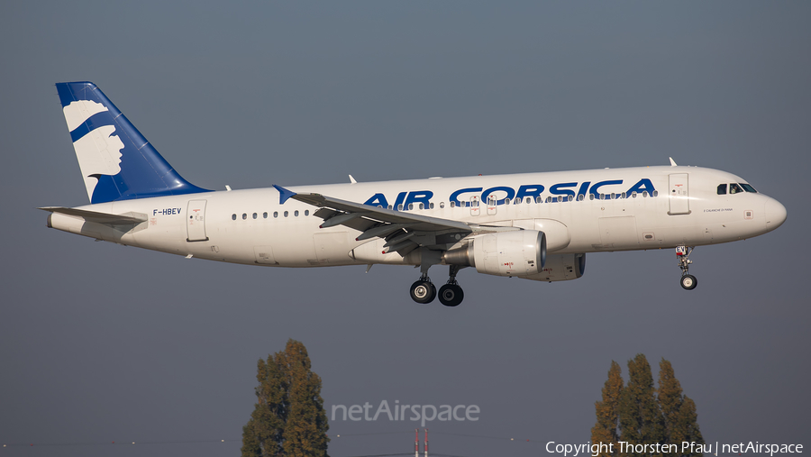 Air Corsica Airbus A320-216 (F-HBEV) | Photo 438316