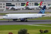 Aigle Azur Airbus A320-214 (F-HBIS) at  Lisbon - Portela, Portugal