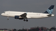 Aigle Azur Airbus A320-214 (F-HBIS) at  Lisbon - Portela, Portugal