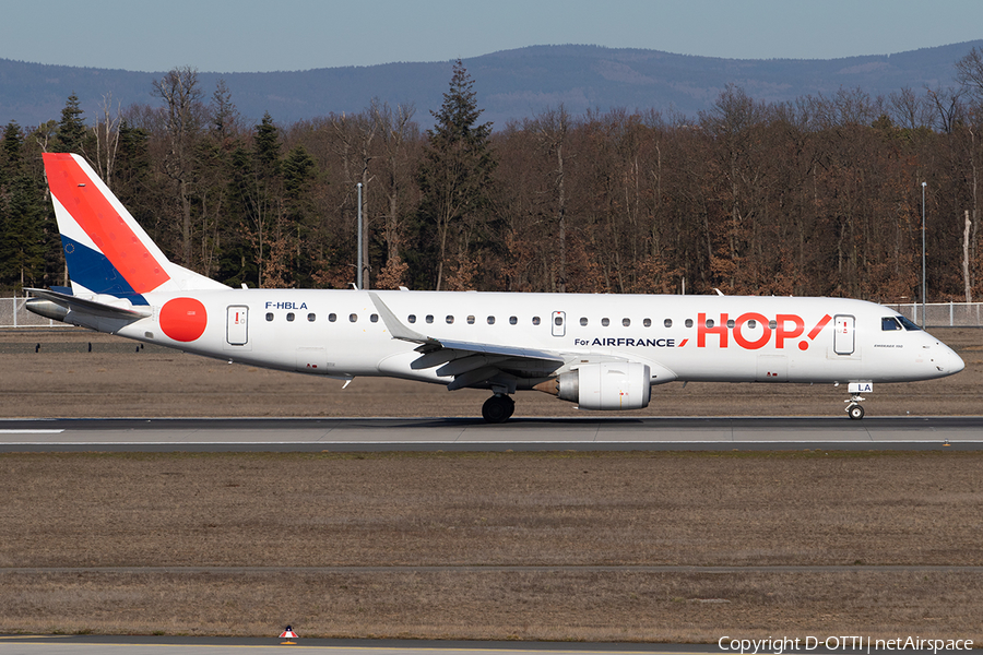 HOP! Embraer ERJ-190LR (ERJ-190-100LR) (F-HBLA) | Photo 298877