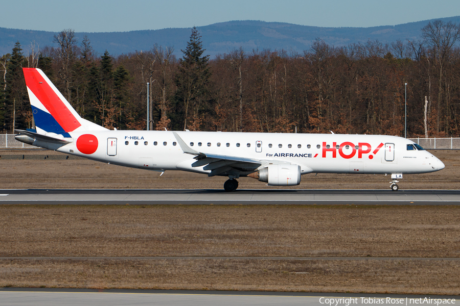 HOP! Embraer ERJ-190LR (ERJ-190-100LR) (F-HBLA) | Photo 304804