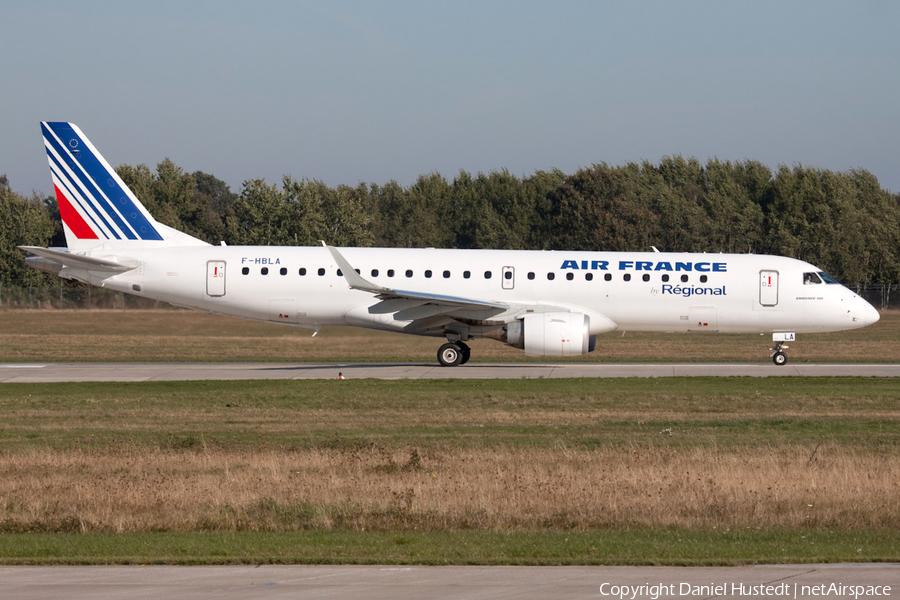 Air France (Régional) Embraer ERJ-190LR (ERJ-190-100LR) (F-HBLA) | Photo 529658