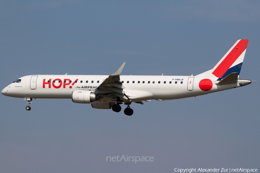 HOP! Embraer ERJ-190LR (ERJ-190-100LR) (F-HBLB) | Photo 125810