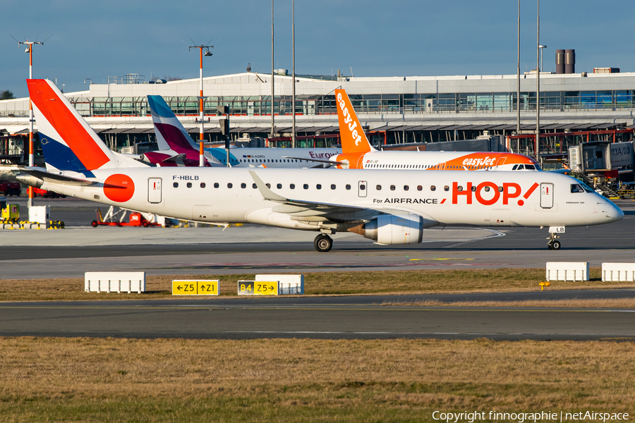 HOP! Embraer ERJ-190LR (ERJ-190-100LR) (F-HBLB) | Photo 437249