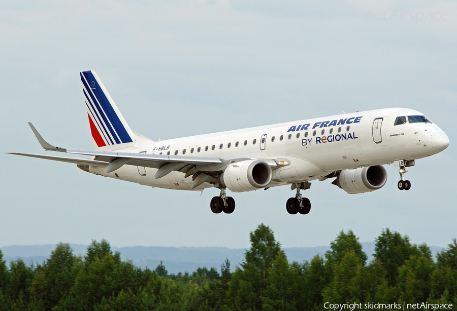 Air France (Régional) Embraer ERJ-190LR (ERJ-190-100LR) (F-HBLB) | Photo 21899