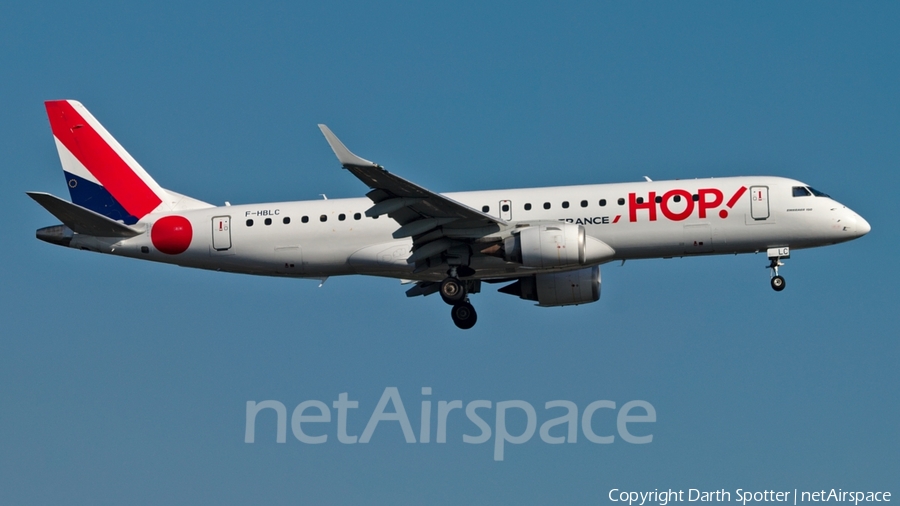 HOP! Embraer ERJ-190LR (ERJ-190-100LR) (F-HBLC) | Photo 282950