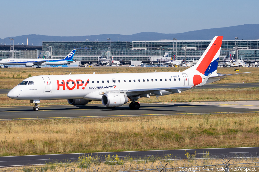 HOP! Embraer ERJ-190LR (ERJ-190-100LR) (F-HBLC) | Photo 411236