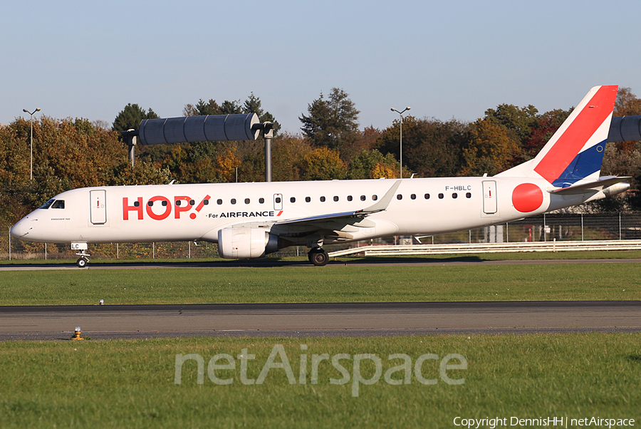 HOP! Embraer ERJ-190LR (ERJ-190-100LR) (F-HBLC) | Photo 478180
