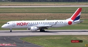 HOP! Embraer ERJ-190LR (ERJ-190-100LR) (F-HBLD) at  Dusseldorf - International, Germany