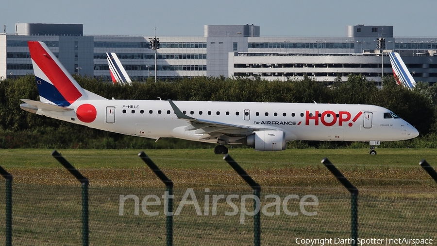 HOP! Embraer ERJ-190LR (ERJ-190-100LR) (F-HBLE) | Photo 221189