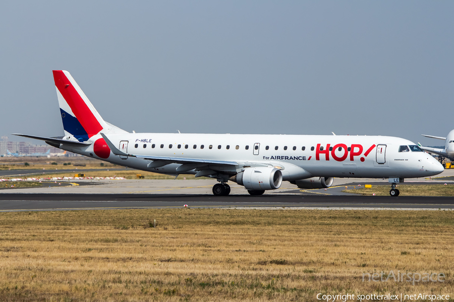 HOP! Embraer ERJ-190LR (ERJ-190-100LR) (F-HBLE) | Photo 103618