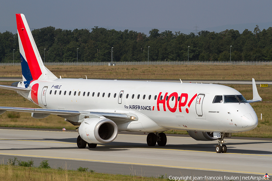 HOP! Embraer ERJ-190LR (ERJ-190-100LR) (F-HBLE) | Photo 141003