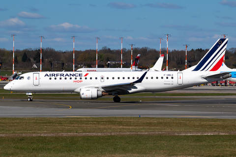 Air France HOP Embraer ERJ-190LR (ERJ-190-100LR) (F-HBLE) at  Hamburg - Fuhlsbuettel (Helmut Schmidt), Germany