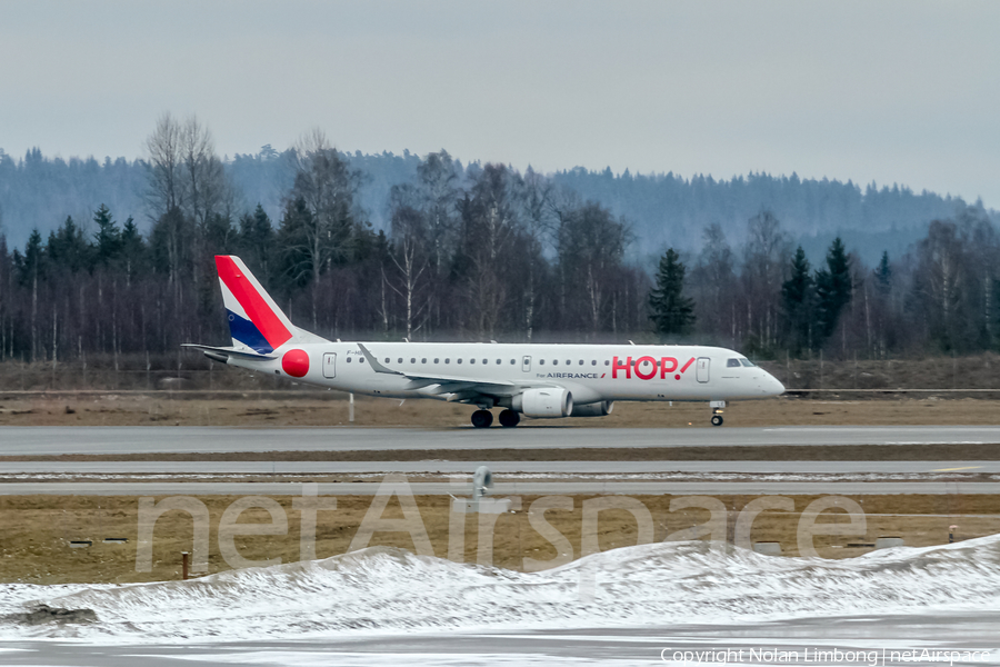 HOP! Embraer ERJ-190LR (ERJ-190-100LR) (F-HBLE) | Photo 384328