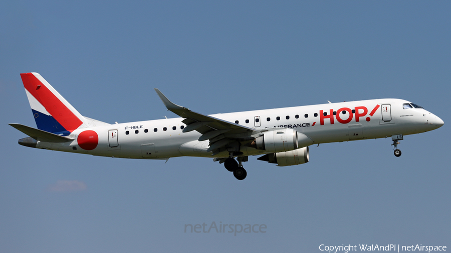 HOP! Embraer ERJ-190LR (ERJ-190-100LR) (F-HBLE) | Photo 454081