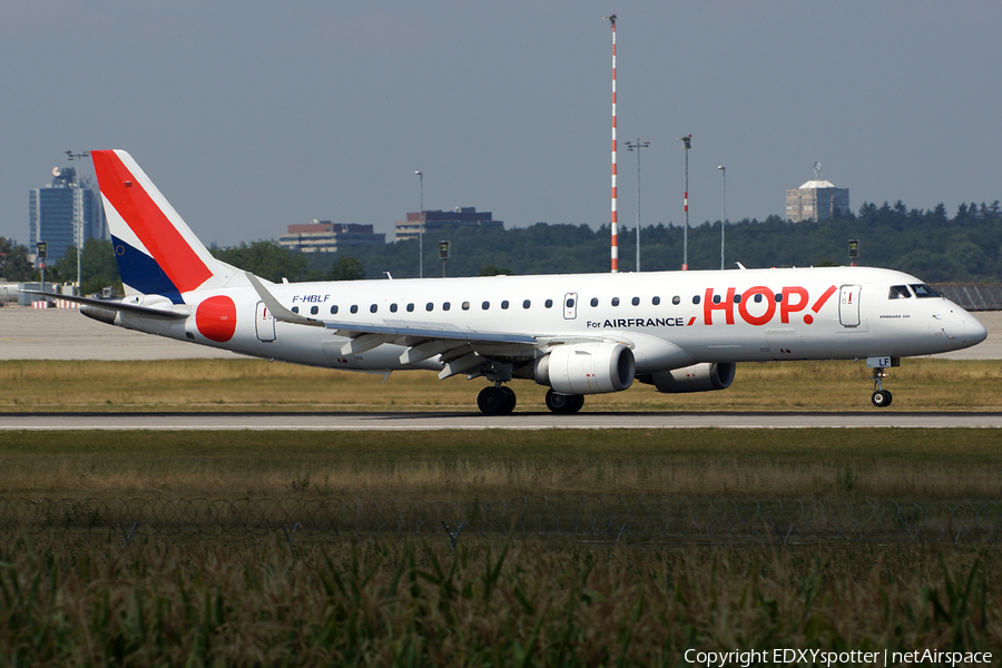 HOP! Embraer ERJ-190LR (ERJ-190-100LR) (F-HBLF) | Photo 275944