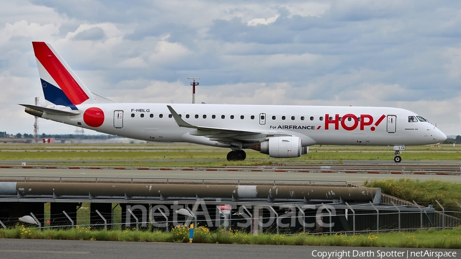HOP! Embraer ERJ-190STD (ERJ-190-100STD) (F-HBLG) | Photo 221191