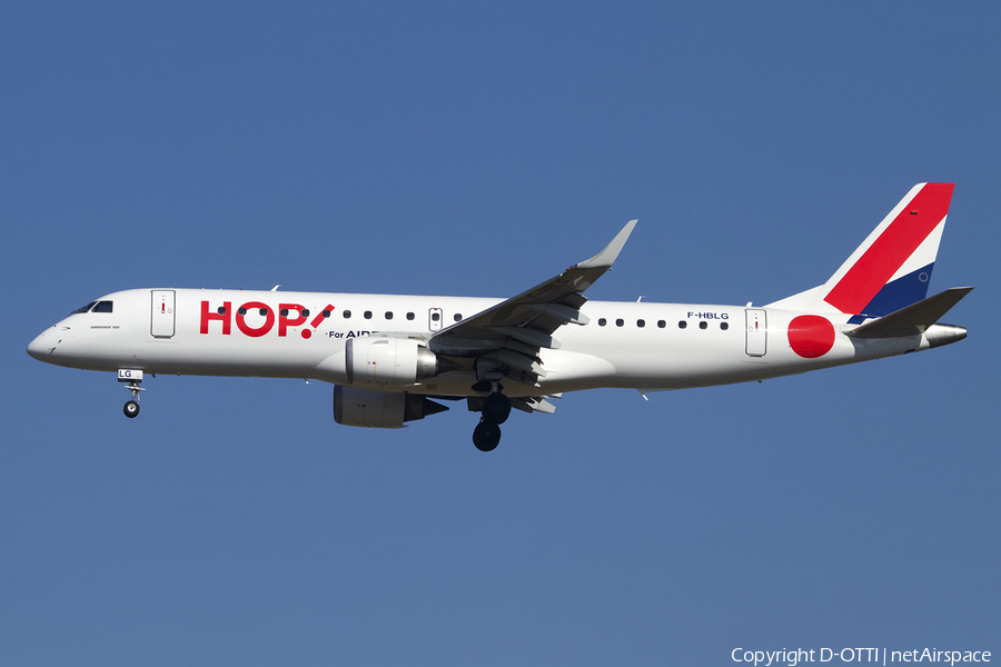 HOP! Embraer ERJ-190STD (ERJ-190-100STD) (F-HBLG) | Photo 434087