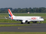 HOP! Embraer ERJ-190STD (ERJ-190-100STD) (F-HBLG) at  Dusseldorf - International, Germany