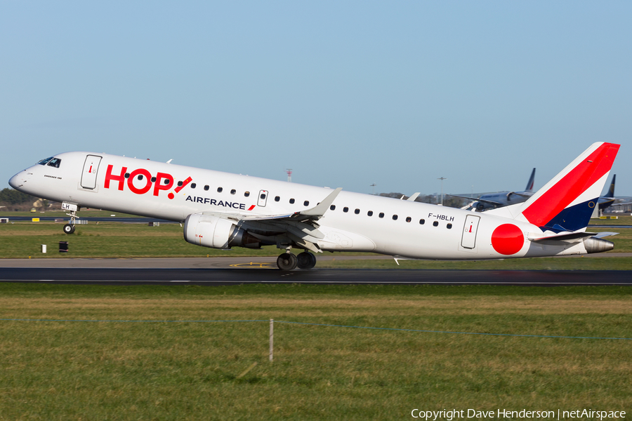 HOP! Embraer ERJ-190STD (ERJ-190-100STD) (F-HBLH) | Photo 292126