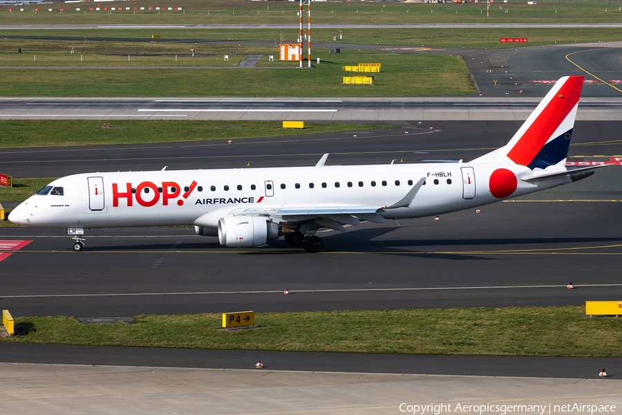 HOP! Embraer ERJ-190STD (ERJ-190-100STD) (F-HBLH) | Photo 393870