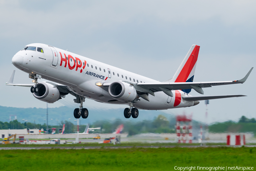HOP! Embraer ERJ-190STD (ERJ-190-100STD) (F-HBLH) | Photo 571513