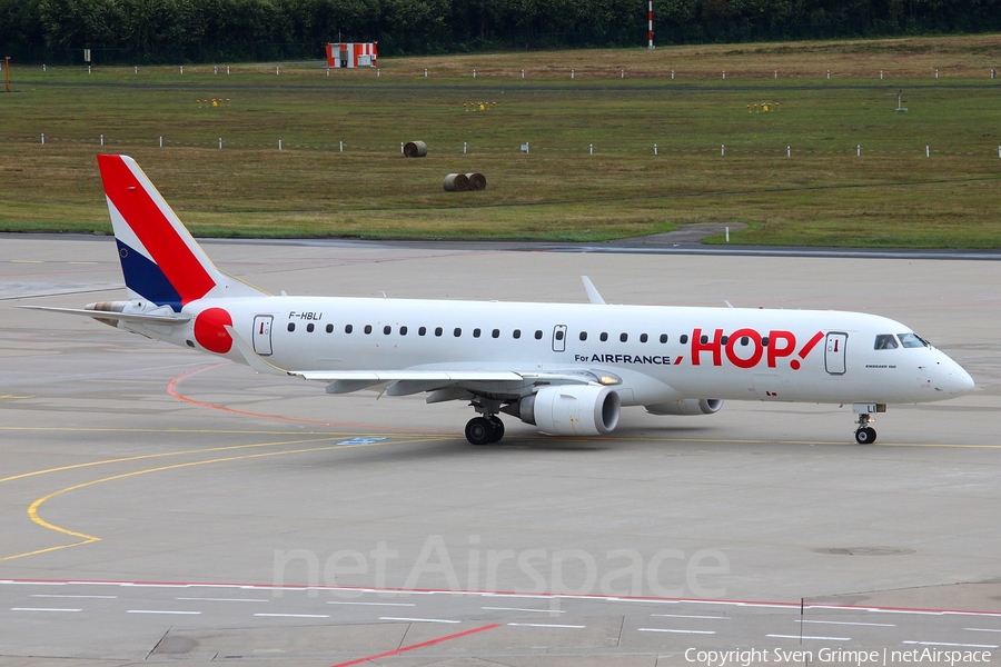 HOP! Embraer ERJ-190STD (ERJ-190-100STD) (F-HBLI) | Photo 31554